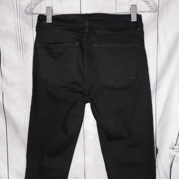 KanCan Women's Black Emo Goth Skinny Jeans - Picture 6 of 7